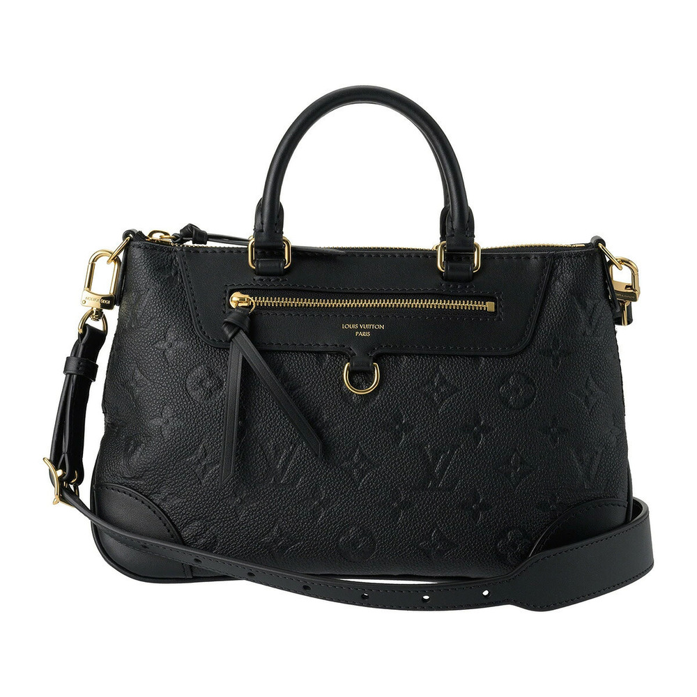 Louis Vuitton Monogram Empreinte Skyline Tote Bag Leather Black